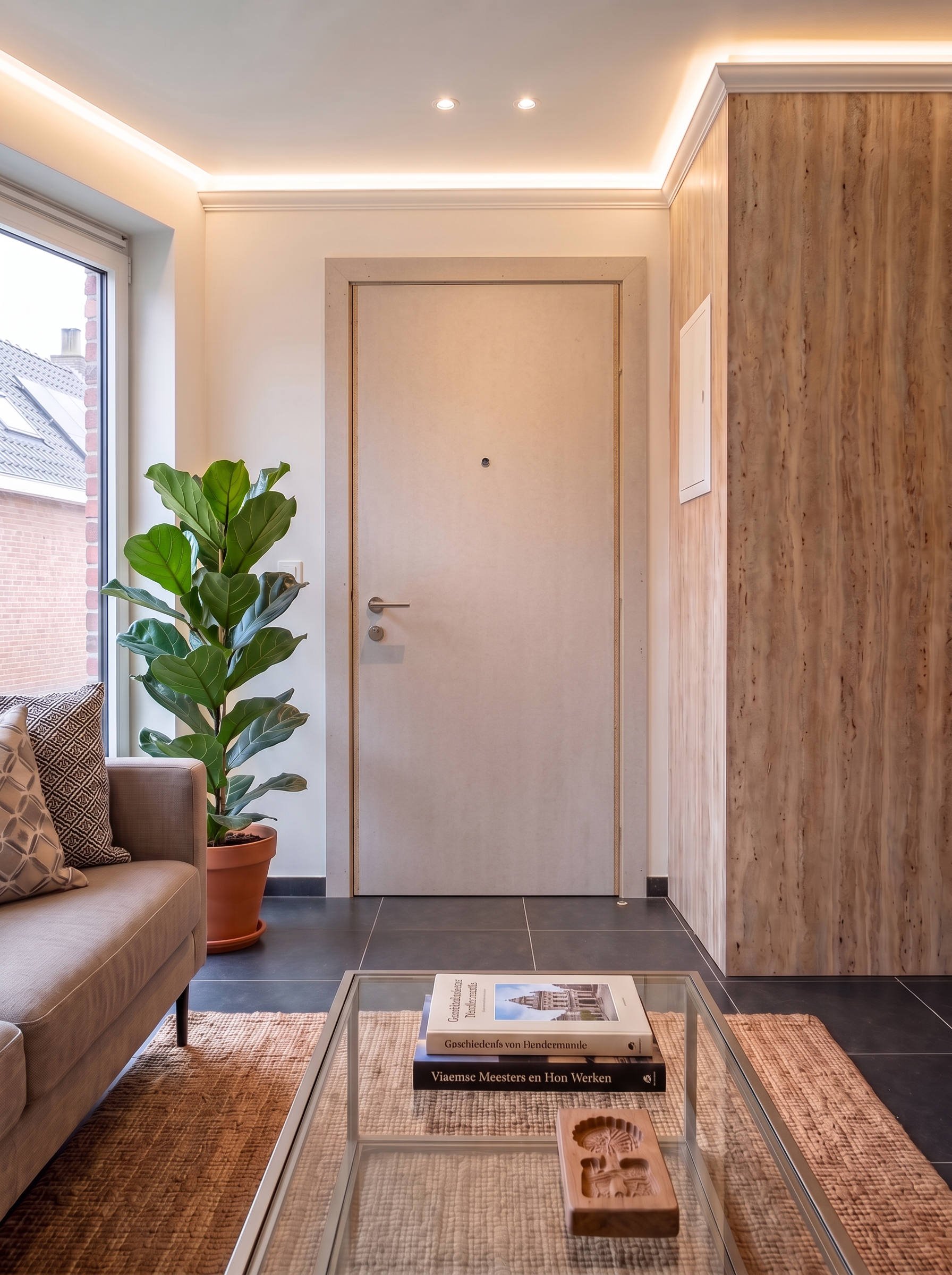 MDF afwerking — u schildert de deur in de gewenste kleur die bij uw interieur aansluit.